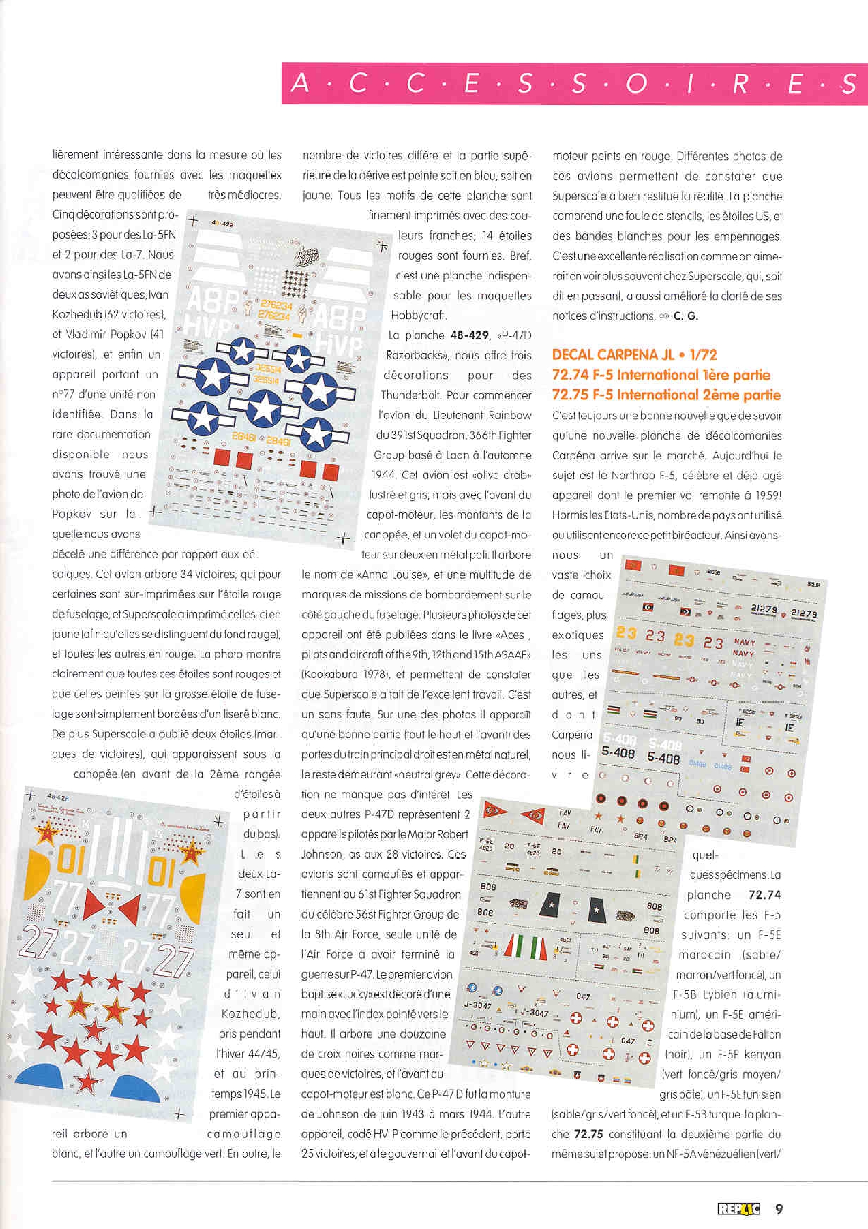 Replic 013 - Ju-88 A-4, Ju-188, Cessna A-37, FW-190 D-9